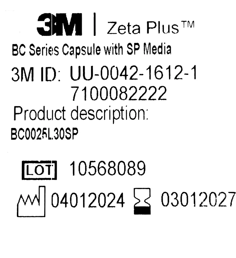 3M Zeta Plus BC Series Capsule with SP Media BC0025L30SP GIMP.webp