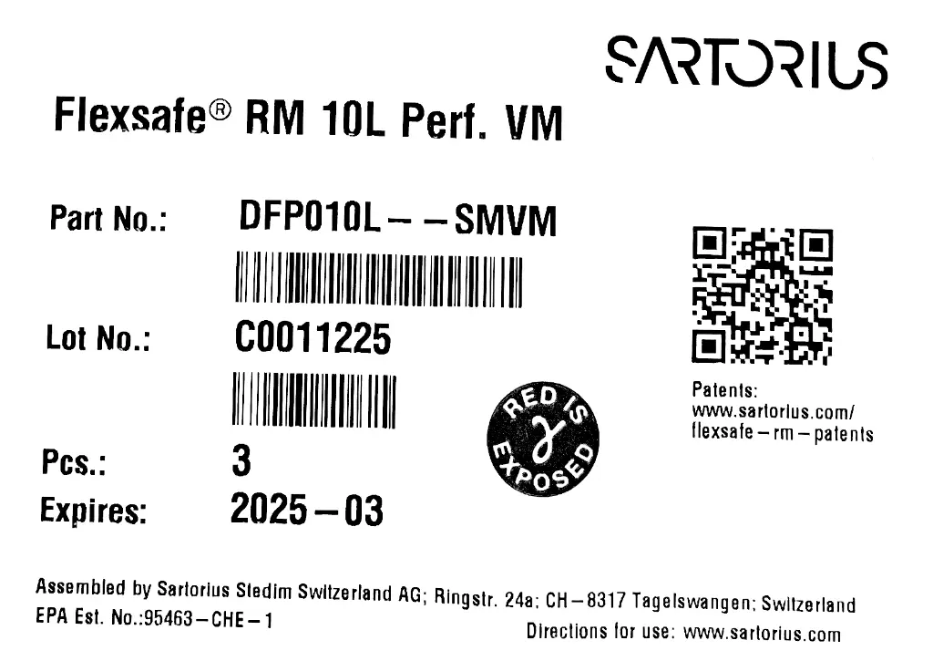 Sartorius Flexsafe RM 10L Perf. VM DFP010L--SMVM.webp