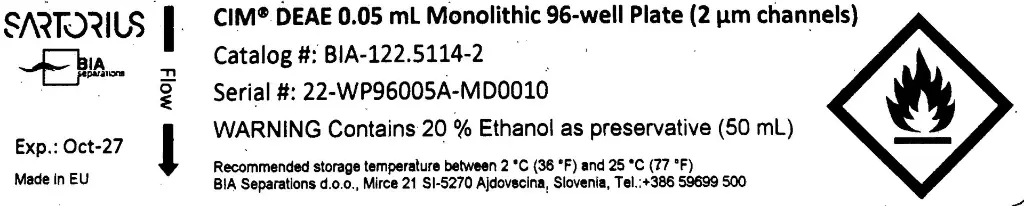 CIM CEAE 0.05 mL Monolithic 96-Well Plate 2um Channels BIA-122.5114-2.webp