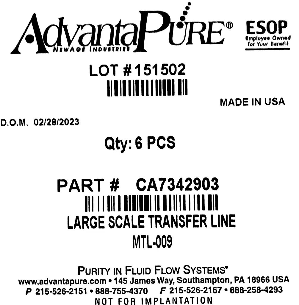 AdvanataPure Large Scale Transfer Line box Label Gimp.webp