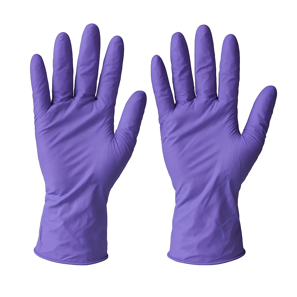 KIMTECH Purple Nitrile Gloves Large