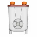 PBS-3 Vertical-Wheel Single-Use Vessel                       #FA-3-D-704-L